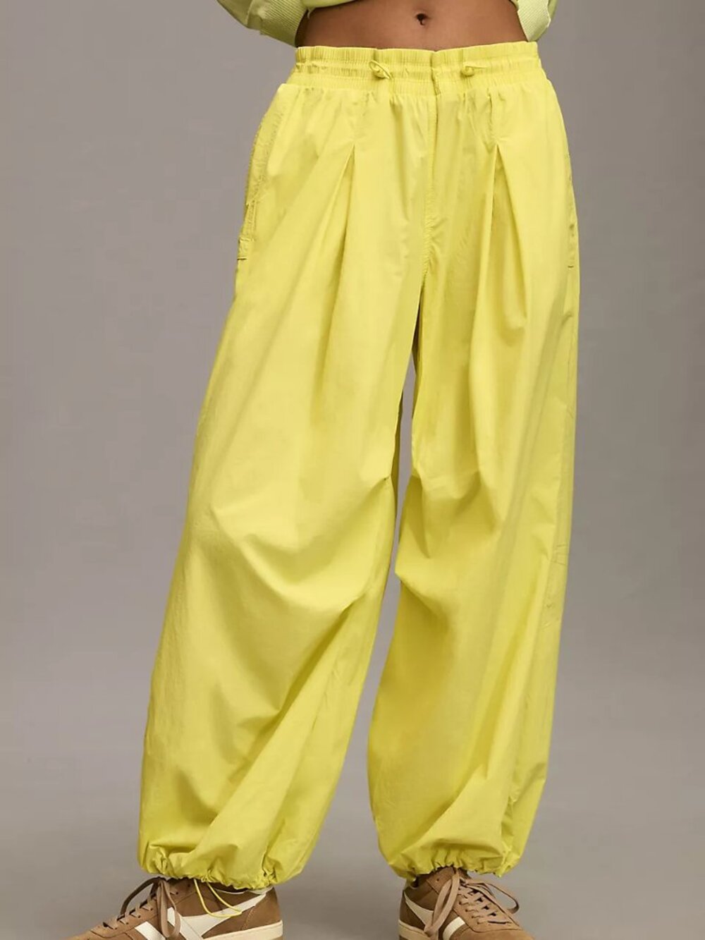 NWT Daily Practice by Anthropologie Wide-Leg Parachute Pants |Retail $98| Size L